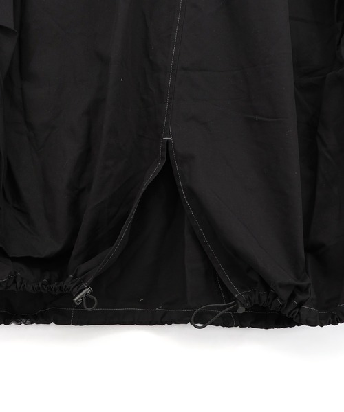 ScoLar(スカラー)の「161667:ベルトアジャスター付きバルーンデニムスカート(スカート・レディース・サックスブルー/カーキ/ブラック・M)」の5枚目の写真