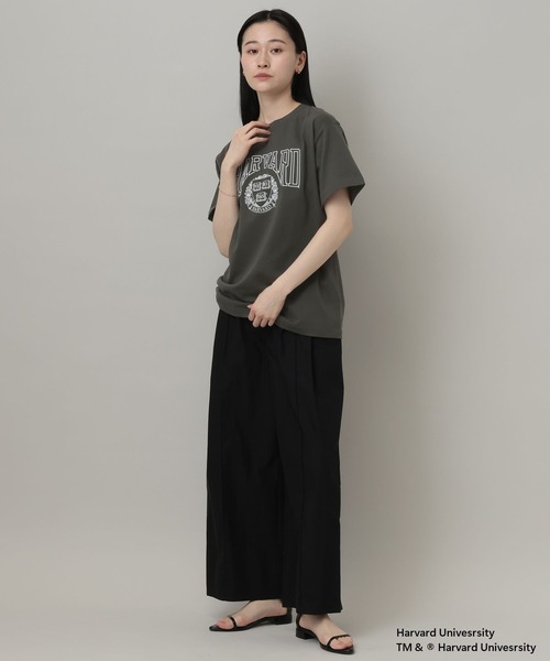 A part by(アパートバイ)の「College_Tシャツ(Tシャツ/カットソー・レディース・チャコールグレー/ボルドー・FREE)」の11枚目の写真