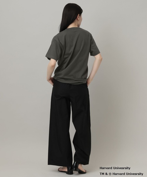 A part by(アパートバイ)の「College_Tシャツ(Tシャツ/カットソー・レディース・チャコールグレー/ボルドー・FREE)」の13枚目の写真