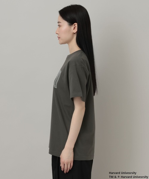 A part by(アパートバイ)の「College_Tシャツ(Tシャツ/カットソー・レディース・チャコールグレー/ボルドー・FREE)」の5枚目の写真