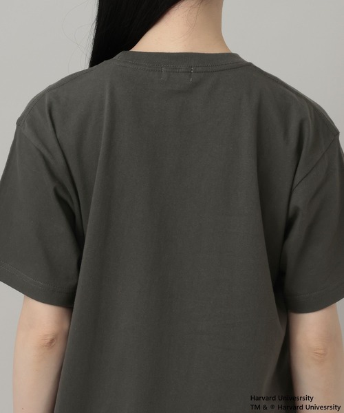 A part by(アパートバイ)の「College_Tシャツ(Tシャツ/カットソー・レディース・チャコールグレー/ボルドー・FREE)」の9枚目の写真