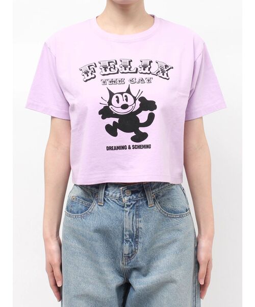 Ungrid(アングリッド)の「キャラクターモチーフTee(Tシャツ/カットソー・レディース・パープル/イエロー/ブルー・FREE)」の22枚目の写真