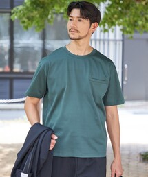 SHIPS:〈接触冷感/洗濯機可能/抗菌防臭〉COOL TOUCH サマー Tシャツ