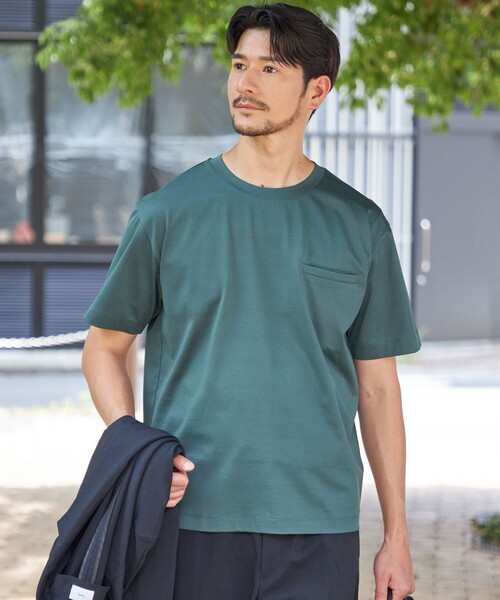 SHIPS:〈接触冷感/洗濯機可能/抗菌防臭〉COOL TOUCH サマー Tシャツ（T