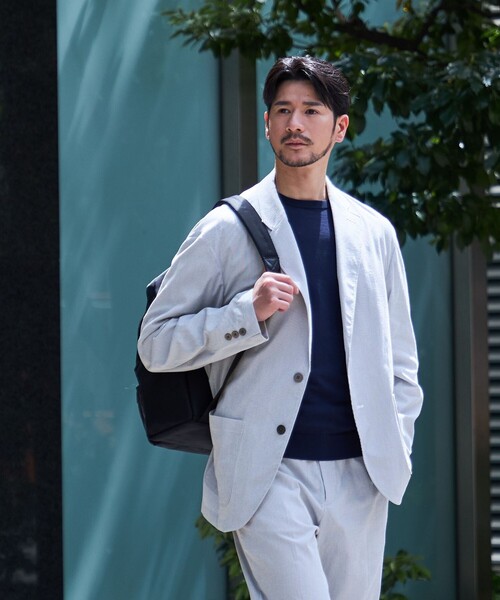 SHIPS（シップス）の「SHIPS:〈接触冷感/洗濯機可能/抗菌防臭〉COOL TOUCH サマー Tシャツ（Tシャツ/カットソー・メンズ・ネイビー/グリーン/ホワイト/ブラック・X-LARGE/LARGE/MEDIUM/SMALL）」の10枚目の写真