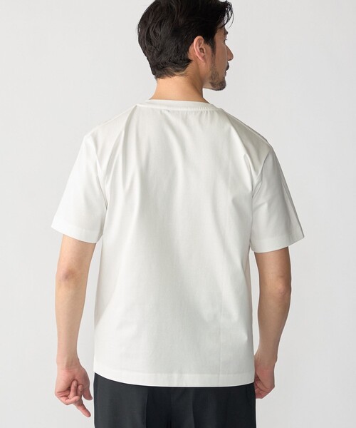 SHIPS（シップス）の「SHIPS:〈接触冷感/洗濯機可能/抗菌防臭〉COOL TOUCH サマー Tシャツ（Tシャツ/カットソー・メンズ・ネイビー/グリーン/ホワイト/ブラック・X-LARGE/LARGE/MEDIUM/SMALL）」の15枚目の写真