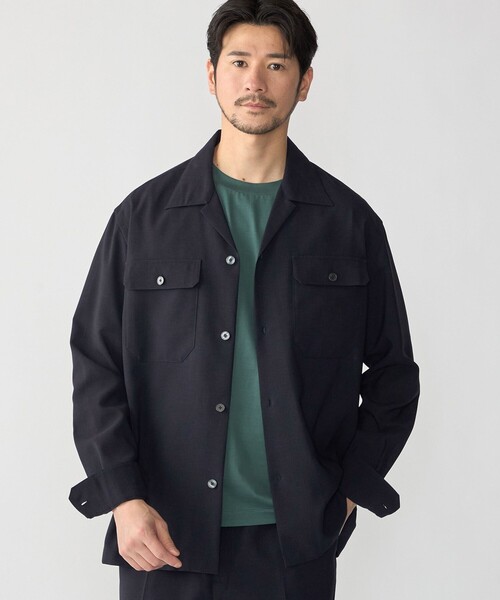 SHIPS（シップス）の「SHIPS:〈接触冷感/洗濯機可能/抗菌防臭〉COOL TOUCH サマー Tシャツ（Tシャツ/カットソー・メンズ・ネイビー/グリーン/ホワイト/ブラック・X-LARGE/LARGE/MEDIUM/SMALL）」の22枚目の写真