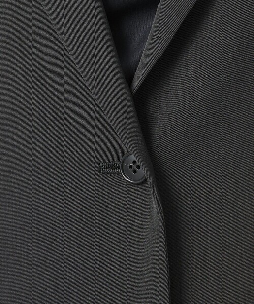 MARW UNITED ARROWS（マルゥ ユナイテッドアローズ）の「＜MARW UNITED ARROWS＞ツイル 1ボタン ジャケット（テーラードジャケット・レディース・ブラック/ネイビー/ダークグレー・36/38）」の7枚目の写真