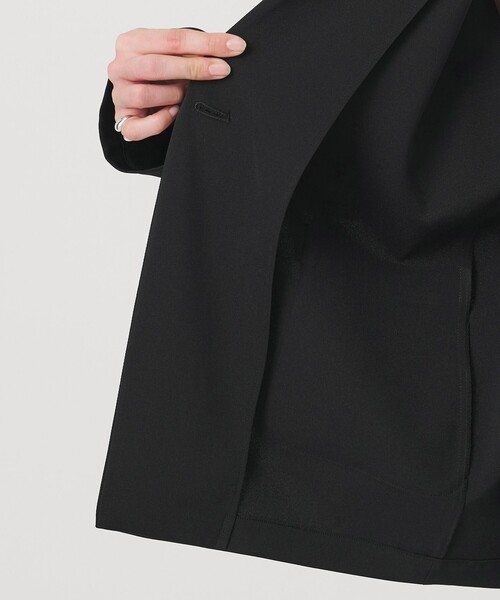 MARW UNITED ARROWS（マルゥ ユナイテッドアローズ）の「＜MARW UNITED ARROWS＞ツイル 1ボタン ジャケット（テーラードジャケット・レディース・ブラック/ネイビー/ダークグレー・36/38）」の10枚目の写真