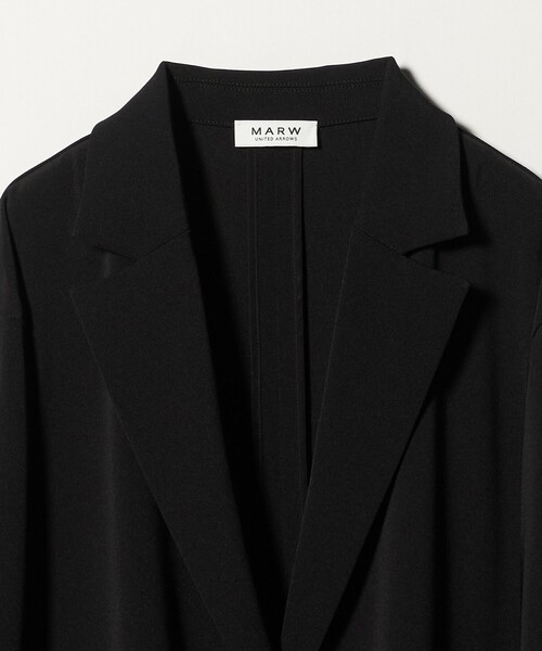 MARW UNITED ARROWS（マルゥ ユナイテッドアローズ）の「＜MARW UNITED ARROWS＞ツイル 1ボタン ジャケット（テーラードジャケット・レディース・ブラック/ネイビー/ダークグレー・36/38）」の22枚目の写真
