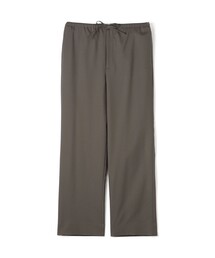 Super120's ウォッシャブルウール リラックスパンツ