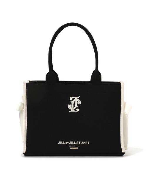 JILL by JILL STUART(ジルバイジルスチュアート)の「サイドリボントートバッグ(トートバッグ・レディース・ホワイト/ブラック・FREE)」の17枚目の写真