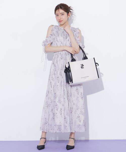 JILL by JILL STUART(ジルバイジルスチュアート)の「サイドリボントートバッグ(トートバッグ・レディース・ホワイト/ブラック・FREE)」の22枚目の写真