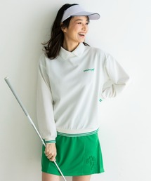 UNDOVE（アンドゥーブ）の「UNDOVEgolf【三枝こころコラボ】配色ライントレーナー　(ゴルフウェア/レディースゴルフウェア/golf/ゴルフ/スポーツウェア/UVカット/吸水速乾)（ゴルフグッズ）」