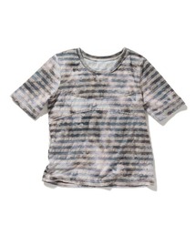 Paneled Fitted T-Shirt
