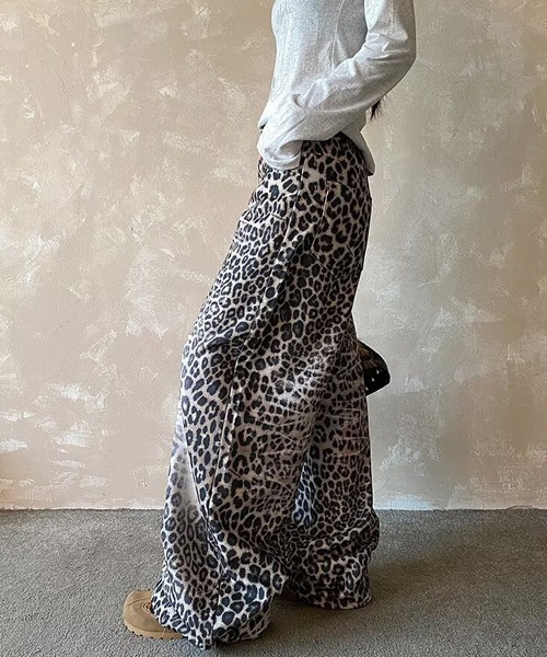 Ressaca(レサーカ)の「レオパード柄ワイドパンツ(その他パンツ・レディース・レオパード・XL/L)」の7枚目の写真