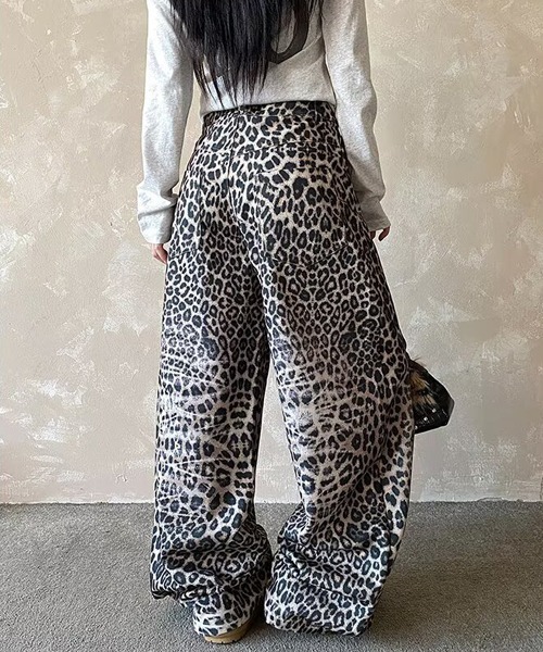 Ressaca(レサーカ)の「レオパード柄ワイドパンツ(その他パンツ・レディース・レオパード・XL/L)」の8枚目の写真