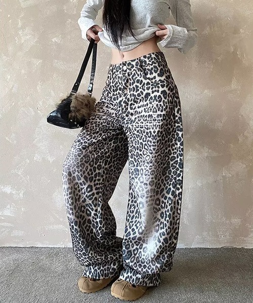 Ressaca(レサーカ)の「レオパード柄ワイドパンツ(その他パンツ・レディース・レオパード・XL/L)」の5枚目の写真