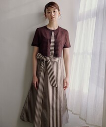 STRIPE PARASOL ドレス