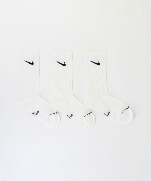 NIKE（ナイキ）の「＜NIKE＞エブリデイ エレベーテッド ソックス/3P（ソックス/靴下・レディース・ホワイト/その他2・FREE）」の2枚目の写真