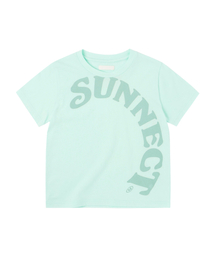 SUNNECT（ソネクト）の「Big Wave Logo Tee - Mint2（Tシャツ/カットソー）」