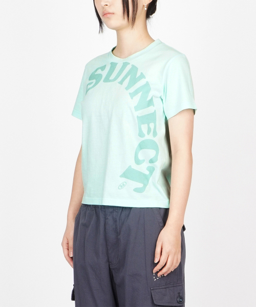 SUNNECT(ソネクト)の「Big Wave Logo Tee - Mint2(Tシャツ/カットソー・レディース・その他・OS)」の3枚目の写真