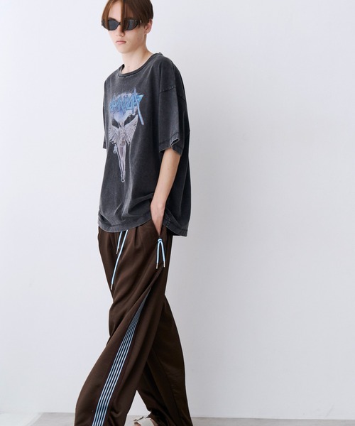SeeSew(シーソー)の「【UNISEX】ACID WASH ANGEL TEE/アシッドウォッシュ加工エンジェルTシャツ(Tシャツ/カットソー・メンズ・ブラック/ホワイト・M/L)」の15枚目の写真