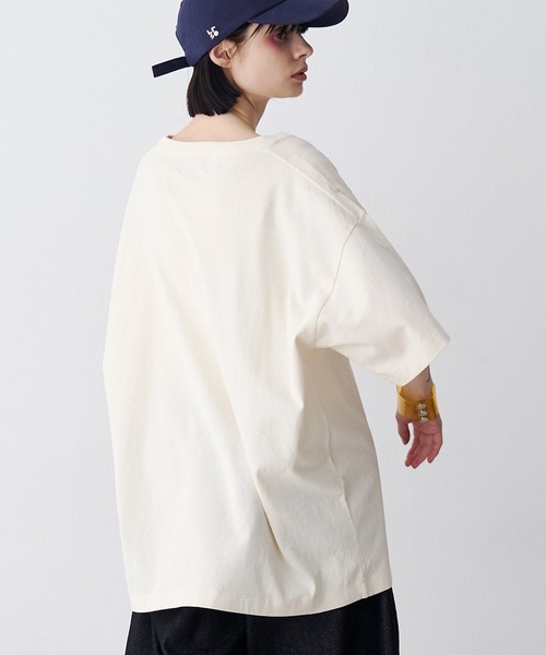 SeeSew(シーソー)の「【UNISEX】ACID WASH ANGEL TEE/アシッドウォッシュ加工エンジェルTシャツ(Tシャツ/カットソー・メンズ・ブラック/ホワイト・M/L)」の12枚目の写真