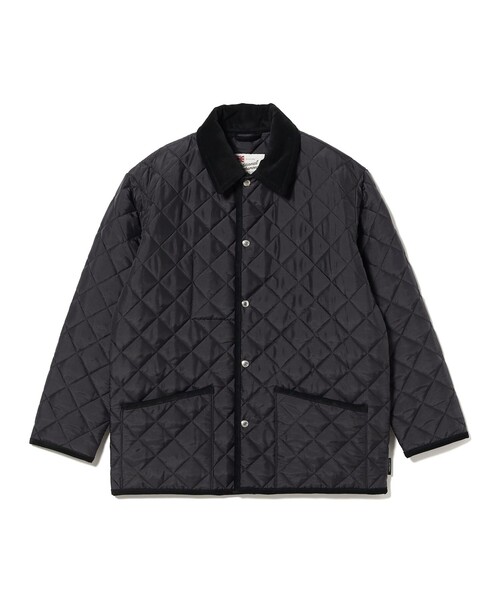 BEAMS F(ビームスエフ)の「Traditional Weatherwear / WAVERLY STUDS キルティング ジャケット(ブルゾン・メンズ・ネイビー・38/40)」の1枚目の写真