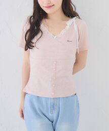 ems excite｜エムズエキサイトのトップス（ピンク/桃色系）通販 - ZOZOTOWN