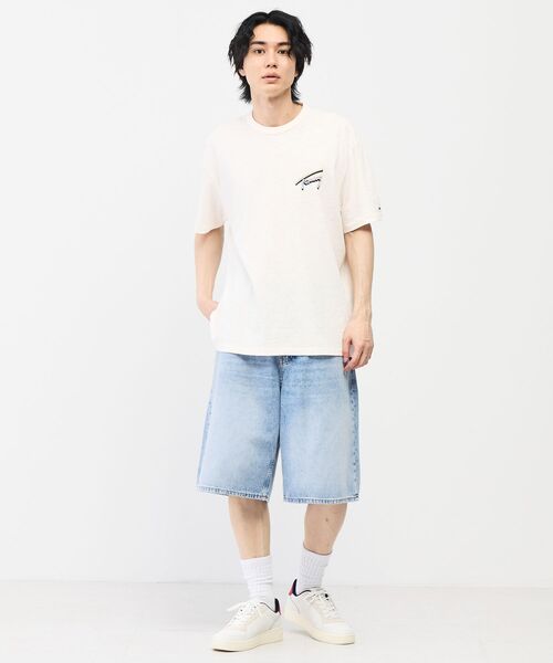 tommy jeans(トミー ジーンズ)の「リラックスフィットノベルティショートスリーブTシャツ(Tシャツ/カットソー・メンズ・グレー/ホワイト/ピンク・MEDIUM/SMALL/X-SMALL/LARGE/X-LARGE)」の17枚目の写真