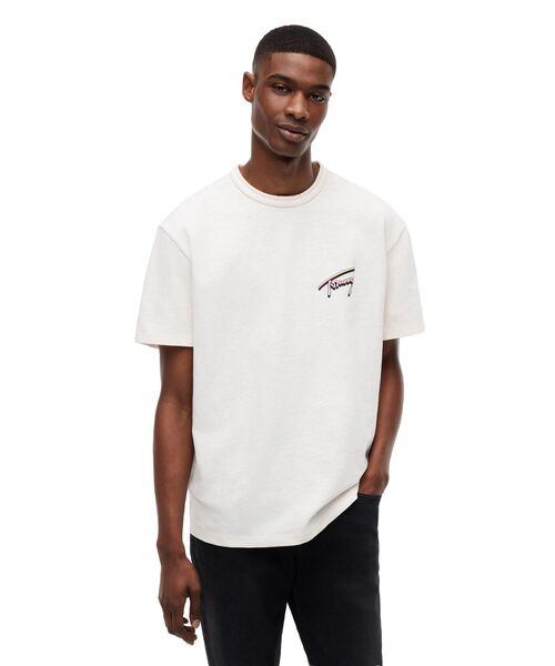 tommy jeans(トミー ジーンズ)の「リラックスフィットノベルティショートスリーブTシャツ(Tシャツ/カットソー・メンズ・グレー/ホワイト/ピンク・MEDIUM/SMALL/X-SMALL/LARGE/X-LARGE)」の21枚目の写真
