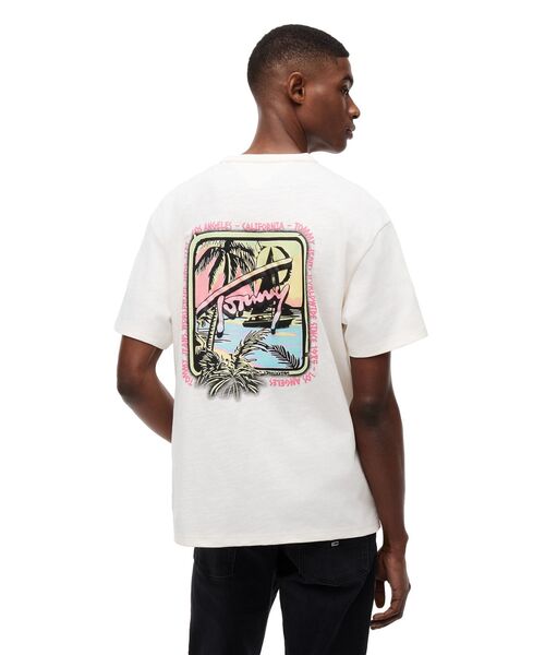 tommy jeans(トミー ジーンズ)の「リラックスフィットノベルティショートスリーブTシャツ(Tシャツ/カットソー・メンズ・グレー/ホワイト/ピンク・MEDIUM/SMALL/X-SMALL/LARGE/X-LARGE)」の22枚目の写真