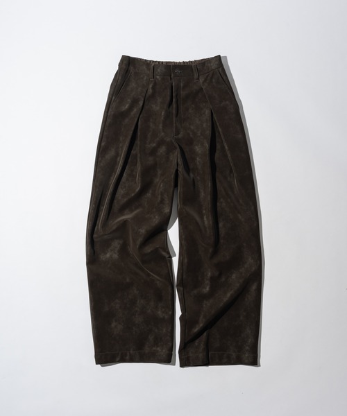 CASPER JOHN(キャスパージョン)の「Ganache baggy pants/ガナッシュバギーパンツ(その他パンツ・メンズ・ブラック/ブラウン/グレー・X-SMALL/LARGE/MEDIUM/SMALL)」の4枚目の写真