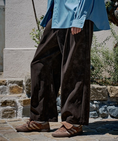 CASPER JOHN(キャスパージョン)の「Ganache baggy pants/ガナッシュバギーパンツ(その他パンツ・メンズ・ブラック/ブラウン/グレー・X-SMALL/LARGE/MEDIUM/SMALL)」の6枚目の写真