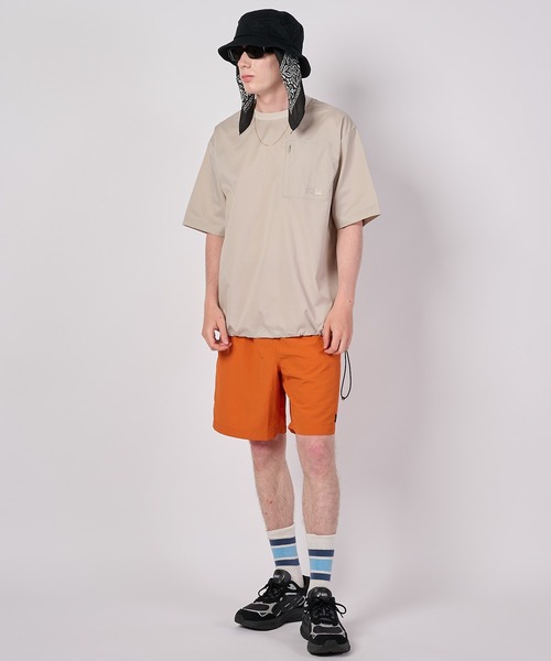 FIRST DOWN(ファーストダウン)の「エアーライト Tシャツ(Tシャツ/カットソー・メンズ・ベージュ/ネイビー/チャコールグレー・M/L/XL)」の18枚目の写真