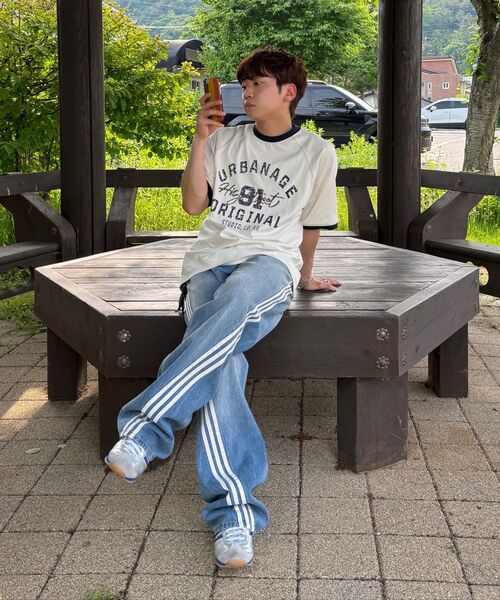 URBANAGE(アーバンエイジ)の「ハイストリートリンガーナグランオーバー半袖ホワイト(Tシャツ/カットソー・メンズ・その他・MEDIUM/LARGE)」の5枚目の写真