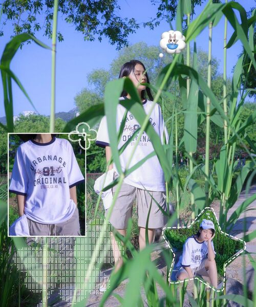 URBANAGE(アーバンエイジ)の「ハイストリートリンガーナグランオーバー半袖ホワイト(Tシャツ/カットソー・メンズ・その他・MEDIUM/LARGE)」の3枚目の写真