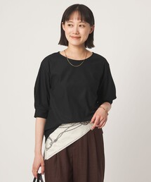 green label relaxing（グリーンレーベルリラクシング）の「フォルム スリーブ Tシャツ（Tシャツ/カットソー・レディース）」