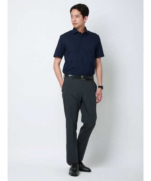 SUIT SQUARE(スーツスクエア)の「涼しい最高パンツ/テーパードパンツ/ウォッシャブル/ストレッチ/RS07/裾上げ済み(スラックス・メンズ・グレー/ネイビー・LL/3S/6L/L/M/S/5L/4L/SS/3L)」の3枚目の写真