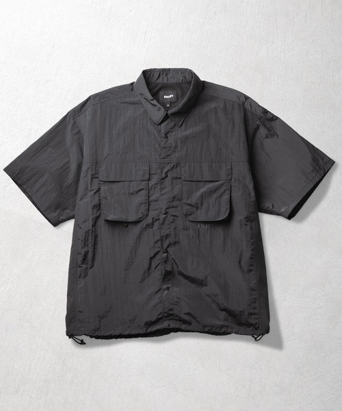 UTILITY NYLON — прозрачная рубашка из нейлона