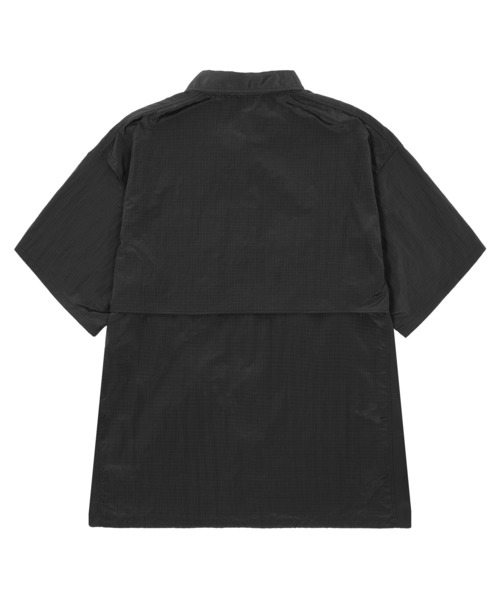 HUF（ハフ）の「UTILITY NYLON SHEER SHIRT（シャツ/ブラウス・メンズ・オリーブ/ブラック・XL/L/M/S）」の4枚目の写真