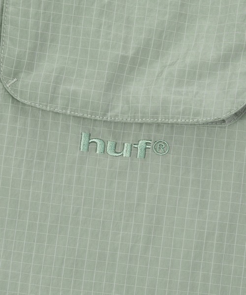 HUF（ハフ）の「UTILITY NYLON SHEER SHIRT（シャツ/ブラウス・メンズ・オリーブ/ブラック・XL/L/M/S）」の20枚目の写真