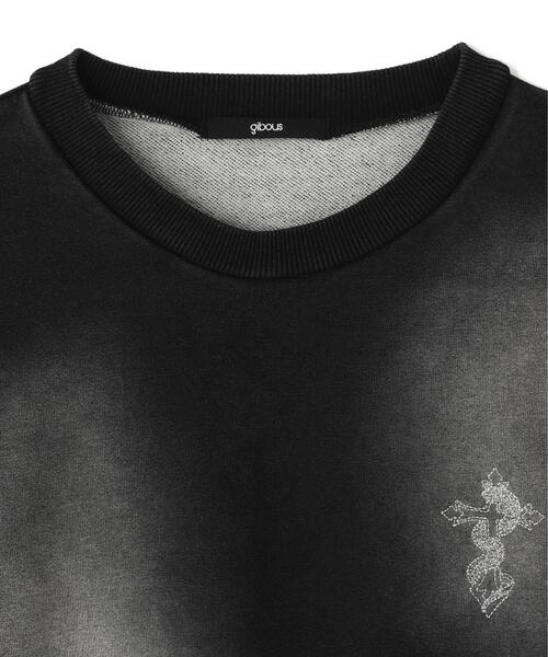 gibous(ギボス)の「gibous/ギボス/snake cross trainer(スウェット・レディース・ブラック・L/M)」の17枚目の写真