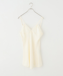 GREEN BUTTER（グリーンバター）の「【GREEN BUTTER/グリーンバター】 SILKY LACE SLIP MINI DRESS（ワンピース）」