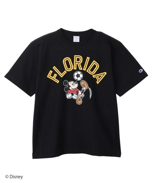 Champion(チャンピオン)の「【Champion/チャンピオン】メンズ リバースウィーブ(R) ショートスリーブTシャツ(Tシャツ/カットソー・メンズ・ホワイト/ブラック/オートミール・SMALL/MEDIUM/LARGE/X-LARGE)」の2枚目の写真