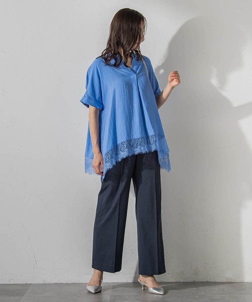 LAUTREAMONT（ロートレアモン）の「Everydayワイドパンツ（その他パンツ・レディース・ネイビー/ブラウン/ホワイト・7号/9号/11号）」の5枚目の写真