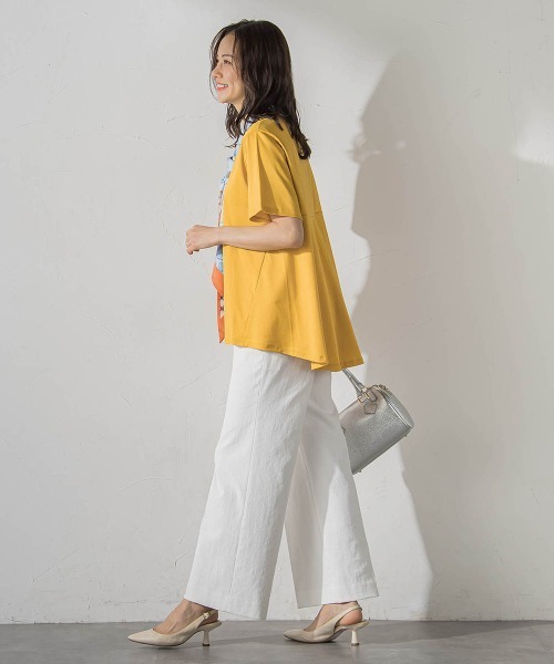 LAUTREAMONT（ロートレアモン）の「Everydayワイドパンツ（その他パンツ・レディース・ネイビー/ブラウン/ホワイト・7号/9号/11号）」の10枚目の写真