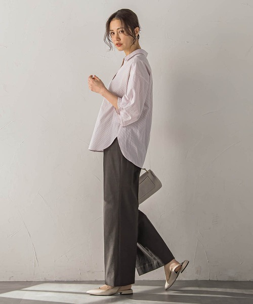 LAUTREAMONT（ロートレアモン）の「Everydayワイドパンツ（その他パンツ・レディース・ネイビー/ブラウン/ホワイト・7号/9号/11号）」の13枚目の写真