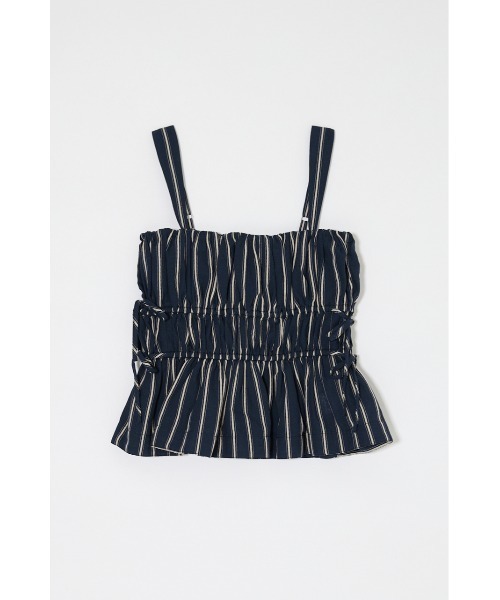 MOUSSY(マウジー)の「【セットアップ対応】GABBY CAMI トップス(キャミソール・レディース・ベージュ系その他/ブラック/アイボリー/ブルー系その他3・FREE)」の4枚目の写真